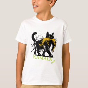 Harris Funny Retro Childless Cat Lady President 20 T-Shirt