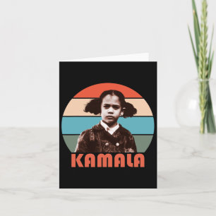 Harris Girl Retro Vintage Black History Black Wome Card