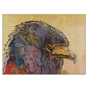 HARRIS HAWK CUTTING BOARD