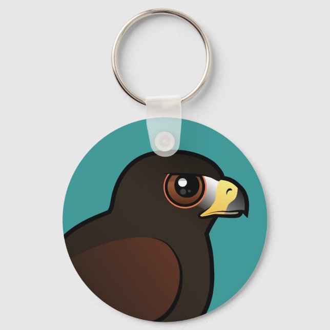 Harris Hawk Key Ring (Front)