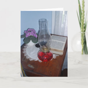 “Harris House Downstairs Nightstand” Birthday Card