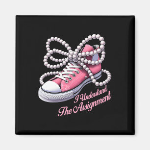 Harris I Understand The Ignment Shoes &amp; Pearl  Magnet