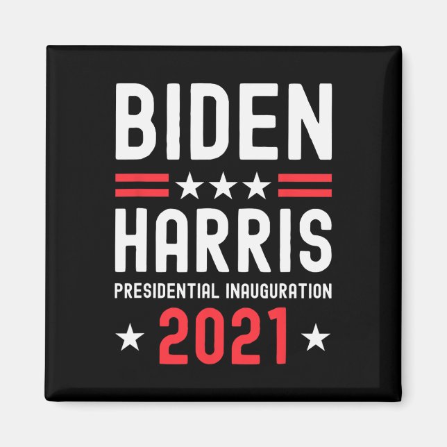 Harris Inauguration Day 2021 Commemorative Merchan Magnet (Front)