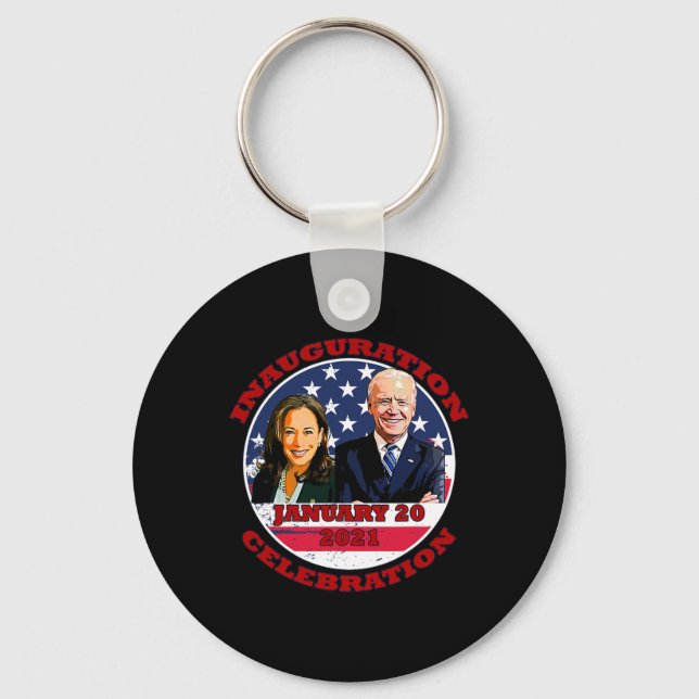 Harris Inauguration  Key Ring (Front)
