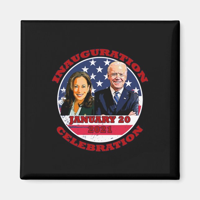 Harris Inauguration  Magnet (Front)