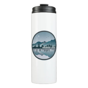 Harris Lake North Carolina Reflection Thermal Tumbler