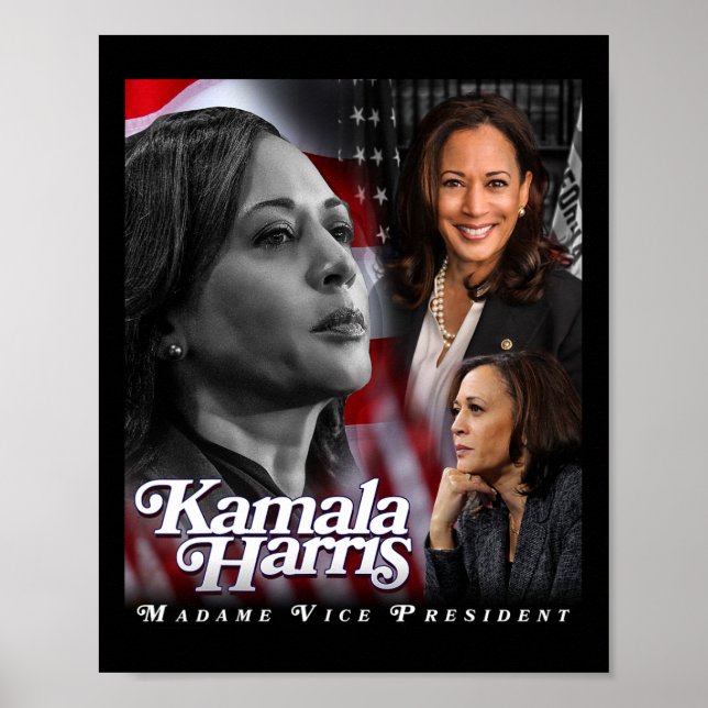 Harris Madame Vice President For Men And Women  Poster (Front)