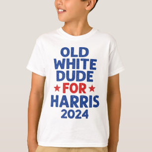 Harris Old White Dudes For Harris Men Funny Politi T-Shirt