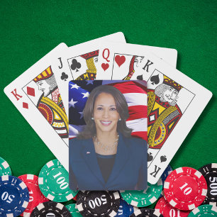 Harris Photo 2024 - Kamala Harris Photo Playing Cards