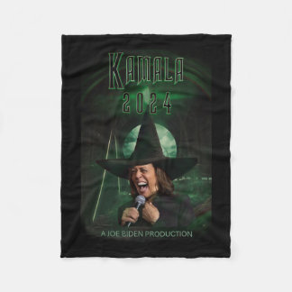 Harris President Laughing Wicked Witch Of The Leas Fleece Blanket