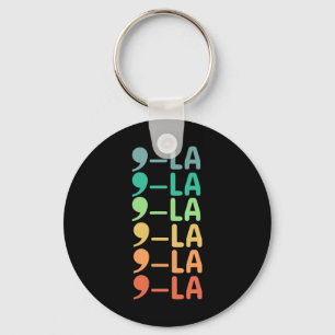 Harris Punctuation Funny Election Campaign Wear  Key Ring