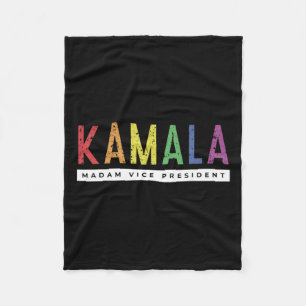 Harris Rainbow Lgbt Pride Grunge Rainbow Fleece Blanket