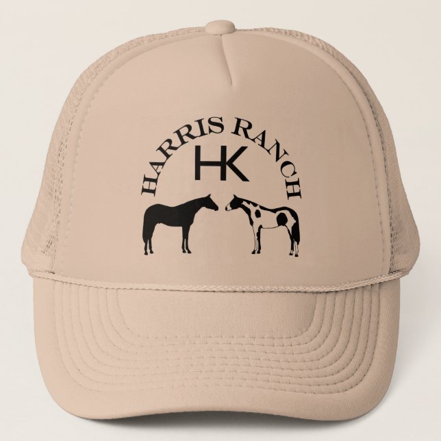 Harris Ranch Logo Trucker Hat (Front)