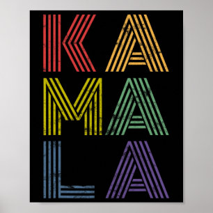 Harris Retro Vintage Distressed  Poster
