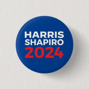 HARRIS SHAPIRO 2024 3 CM ROUND BADGE