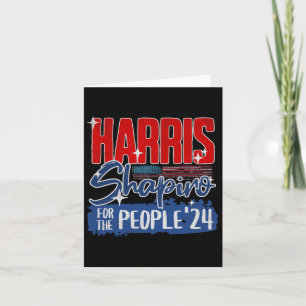 Harris-shapiro 2024 For The People Patriotic Us Fl Card