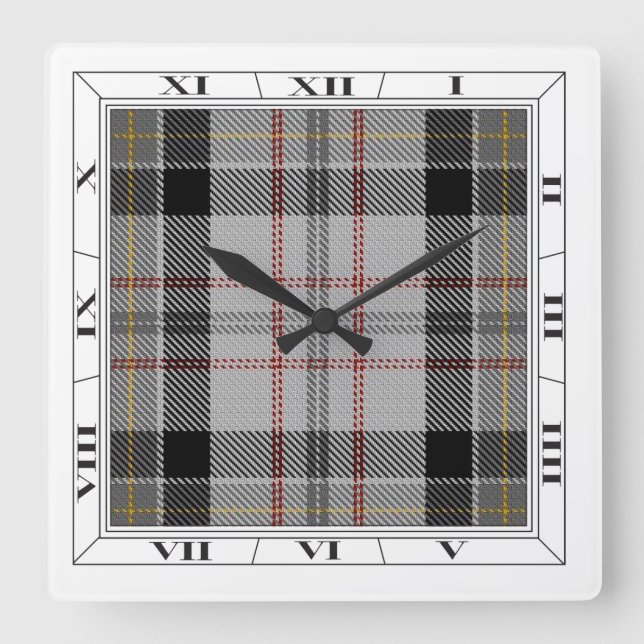 Harris Tartan Wall Clock (Front)