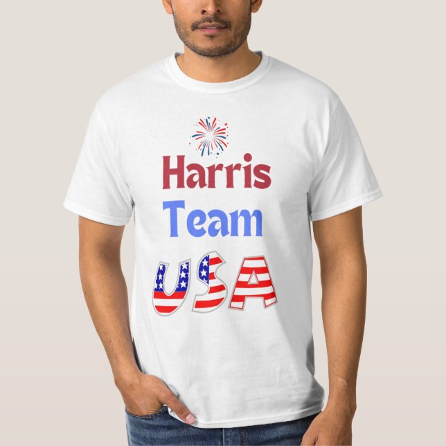 Harris team USA T-Shirt (Front)