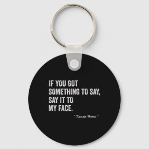Harris Tells To Trump &#'; Say It To My Face &#; Key Ring