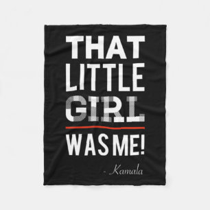 Harris That Little Girl Was Me Fleece Blanket