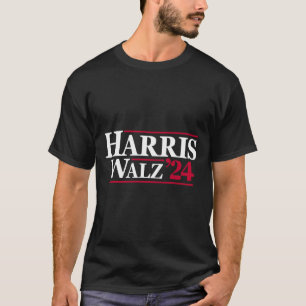 Harris Tim Walz 2024 24 For President Brat Usa Tee