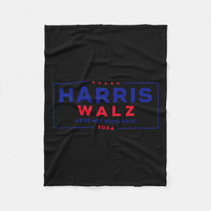 Harris Tim Walz Waltz 2024 Vp Harris Waltz Electio Fleece Blanket