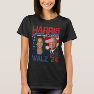 Harris Tim Walz Waltz 3  T-Shirt