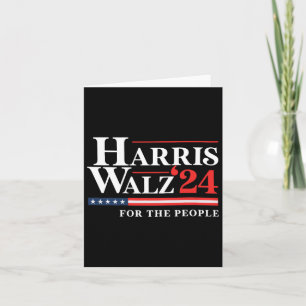 Harris Tim WAlzheimer Waltz For The People 2024 Card