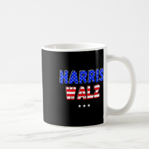 Harris Tim WAlzheimer Waltz Funny Retro Patriotic Coffee Mug