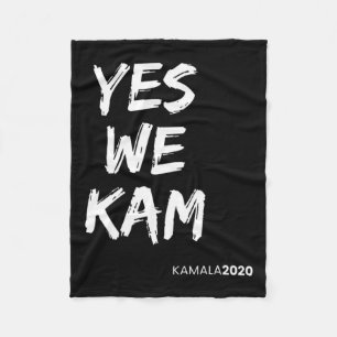 Harris Vice President 2020 Yes We Kam Yes We Can Fleece Blanket
