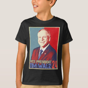 Harris Vice President Tim Walz Waltz 2024 Election T-Shirt