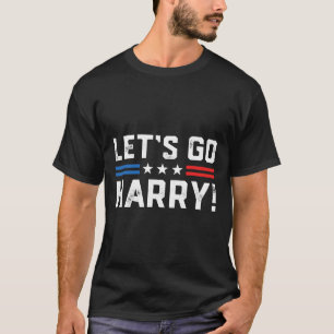 Harris W 2024 Let's Go Harry Funny Harry B Politic T-Shirt