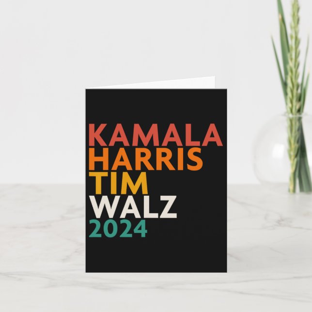 Harris Waltz 2024  Card (Front)