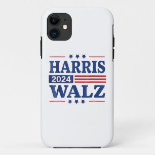 Harris Waltz 2024 Election Kamala Harris Tim Waltz Case-Mate iPhone Case
