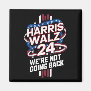 Harris Waltz 2024 Election Kamala Harris Tim Waltz Magnet