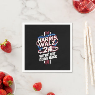 Harris Waltz 2024 Election Kamala Harris Tim Waltz Napkin