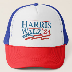 Harris Waltz 2024 Election Kamala Harris Tim Waltz Trucker Hat
