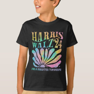 Harris Waltz 2024 For A Brighter Tomorrow Tie Dye T-Shirt
