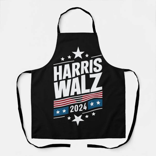 Harris Waltz 2024 Kamala Harris Tim Waltz 2024  Apron (Front)