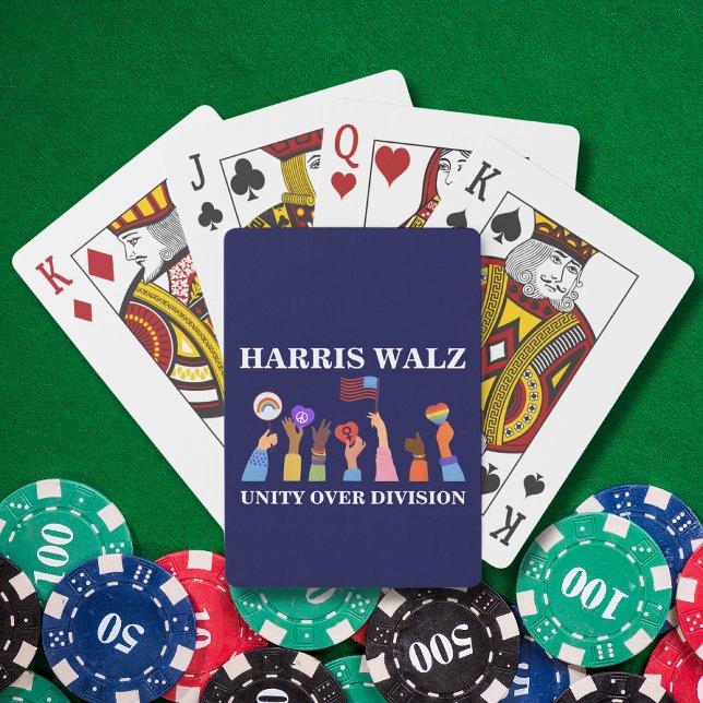 Harris Waltz 2024 Unity Over Division Playing Cards (Creator Uploaded)