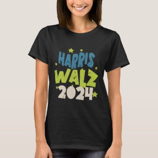 Harris Waltz 2024 With Stars T-Shirt