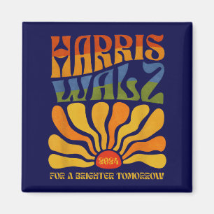Harris Waltz Brighter Tomorrow Boho Aesthetic Magnet