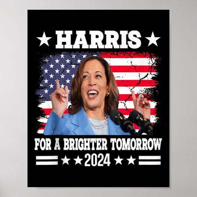 Harris Waltz For A Brighter Tomorrow  Poster (Front)