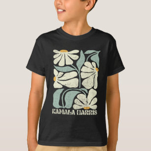 Harris Waltz Vote Kamala Flower 2024 1 T-Shirt