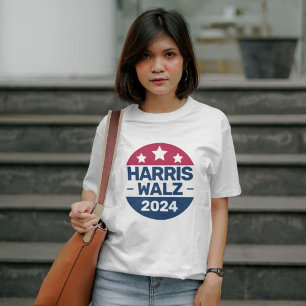 Harris Walz 2024 Campaign for President Patriotic T-Shirt