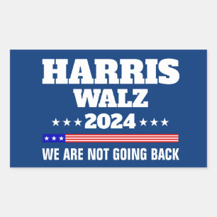 Harris Walz 2024 Campaign Rectangular Sticker