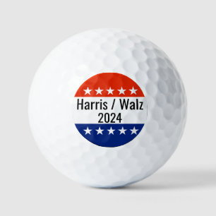 Harris Walz 2024 Election Golf Balls