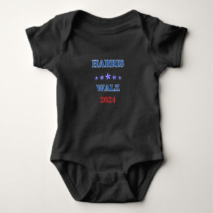 Harris Walz 2024 Election Kamala Baby Bodysuit