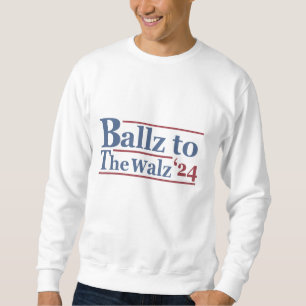 Harris Walz 2024 Election Kamala Tim Waltz America Sweatshirt