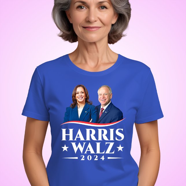 Harris Walz 2024 election photo campaign  T-Shirt (Creator Uploaded)